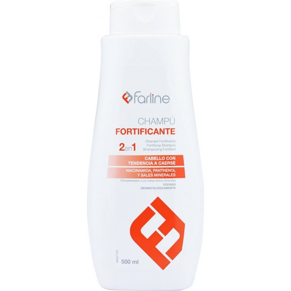 farline champu fortificante 2 en 1 500 ml