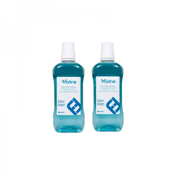 farline colutorio dental frescor 2x500ml