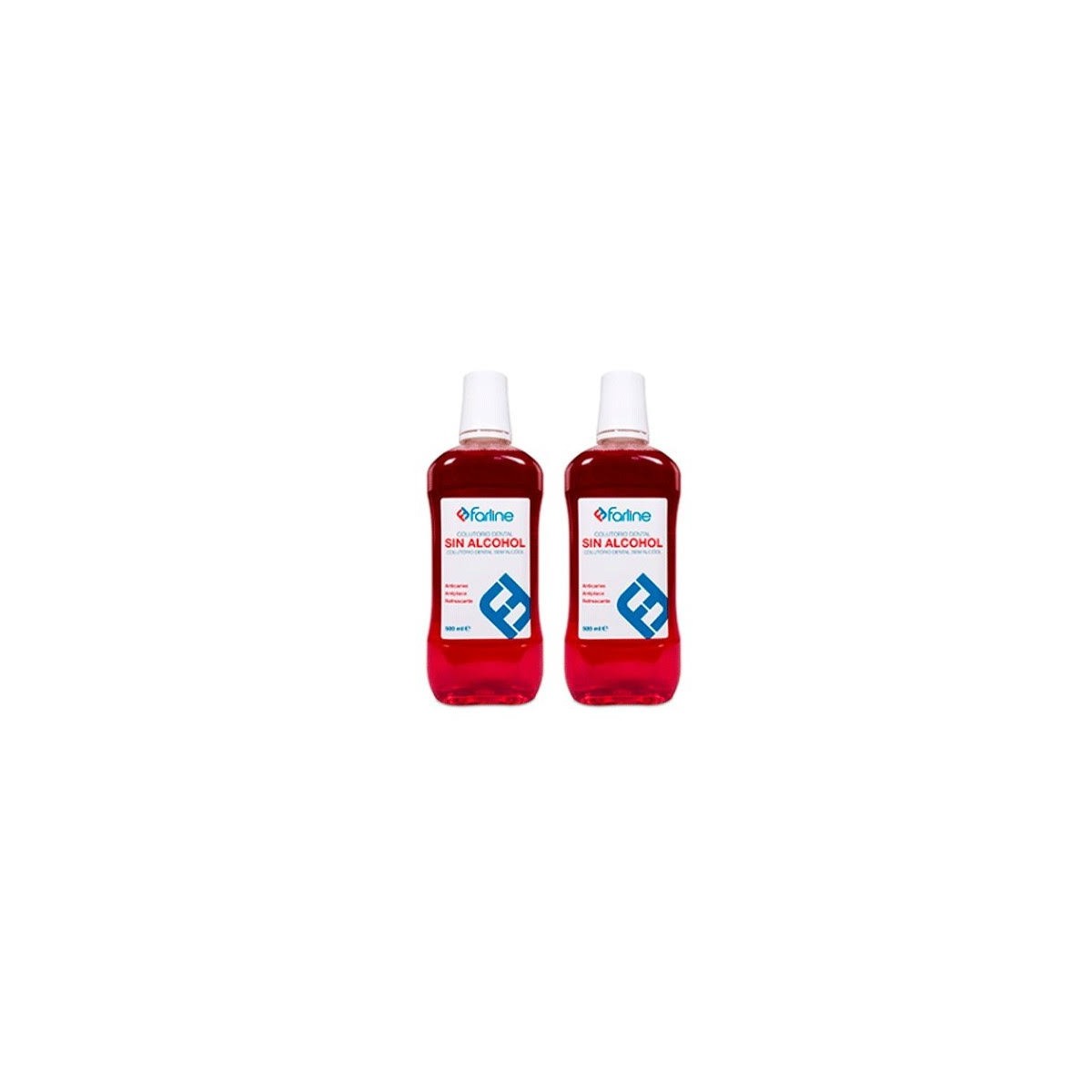 farline colutorio dental sin alcohol 2 x 500ml