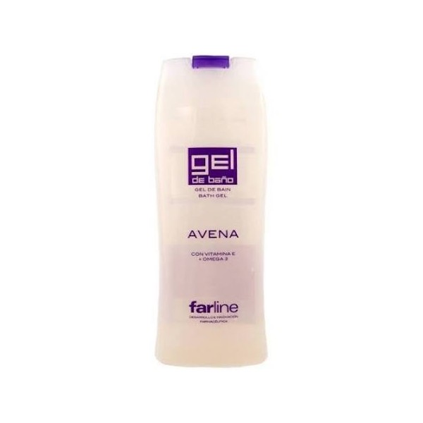 gel de bano avena farline 750 ml