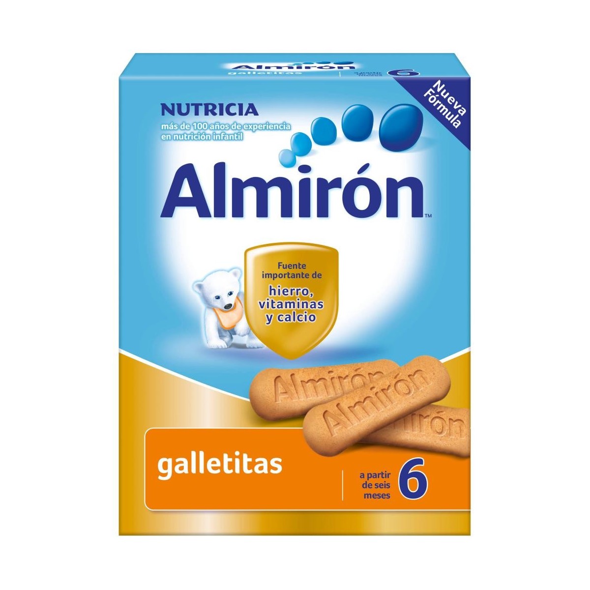 almiron galletitas 6 cereales 180g