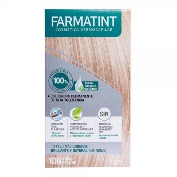farmatint 10n rubio platino 155 ml