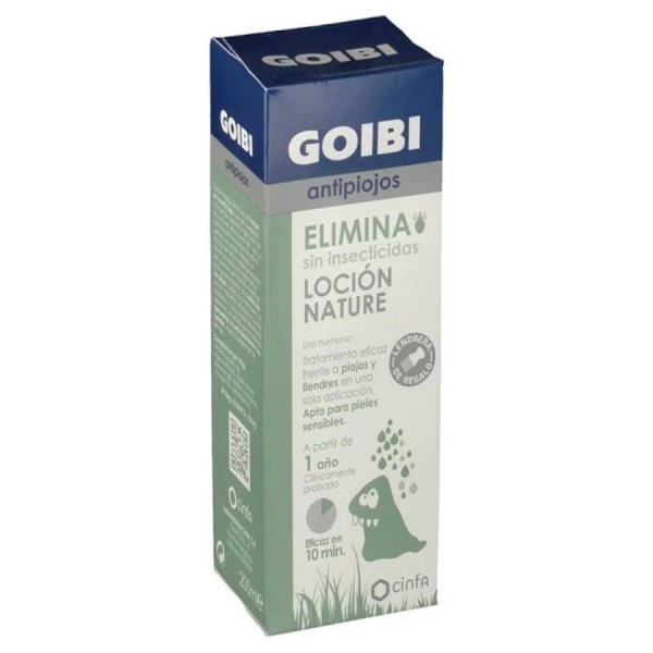 goibi antipiojos elimina locion nature 200 ml