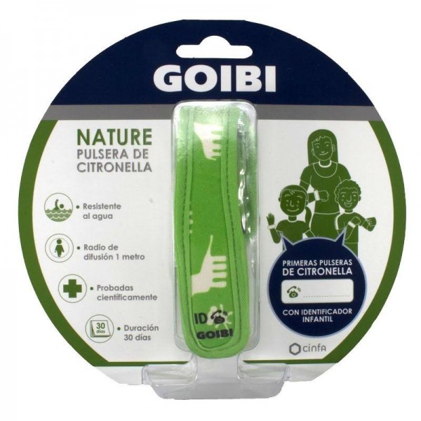 goibi pulsera de citronella nature animales