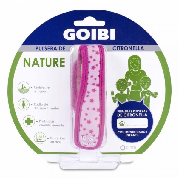 goibi nature pulsera de citronella estrellas